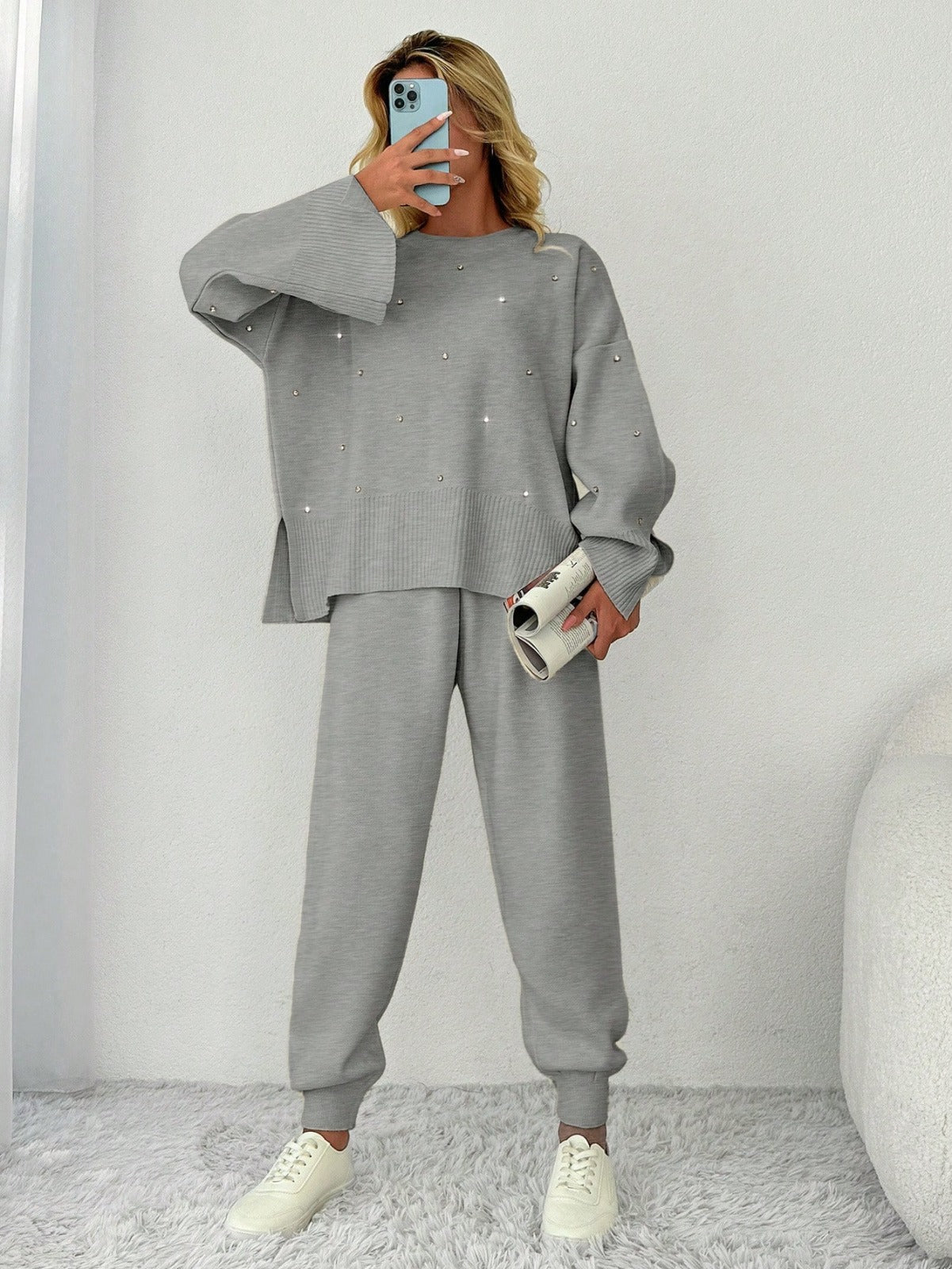 Taşlı Kazak 2'li Takım