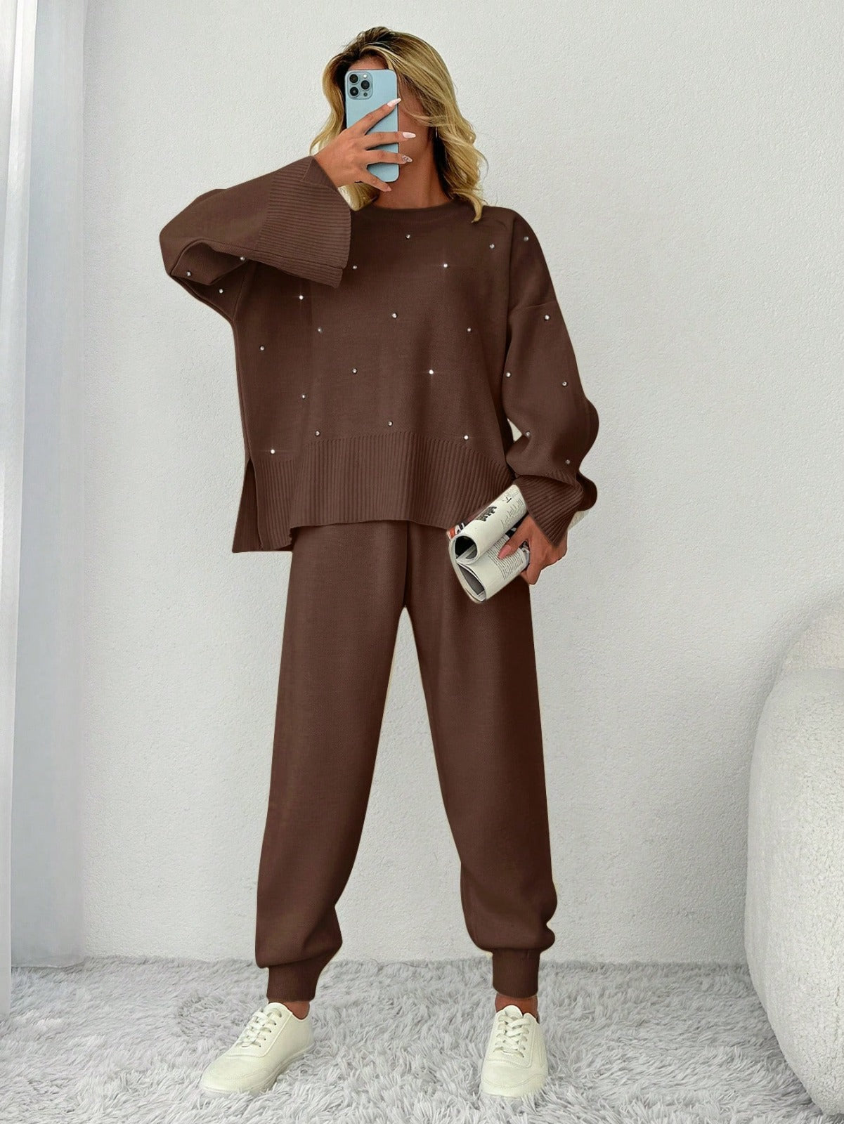 Taşlı Kazak 2'li Takım