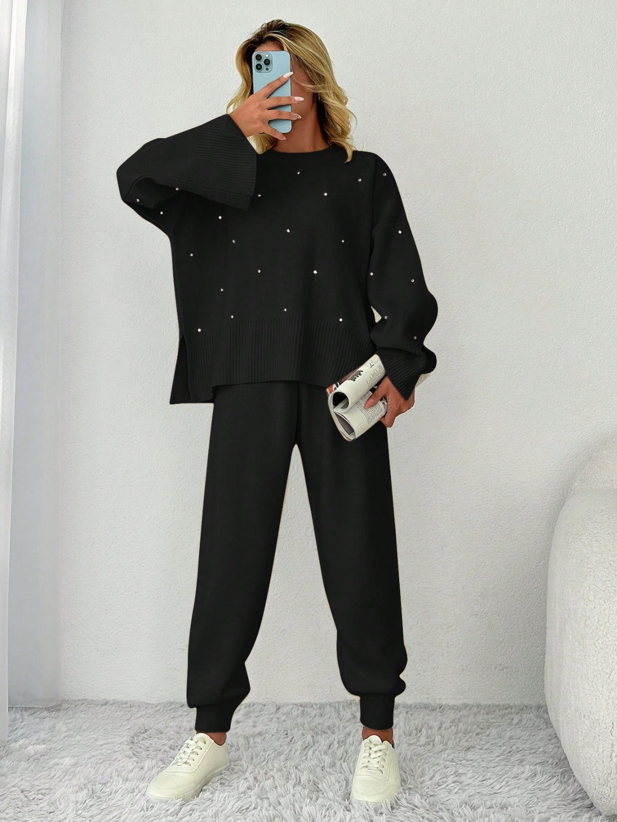 Taşlı Kazak 2'li Takım