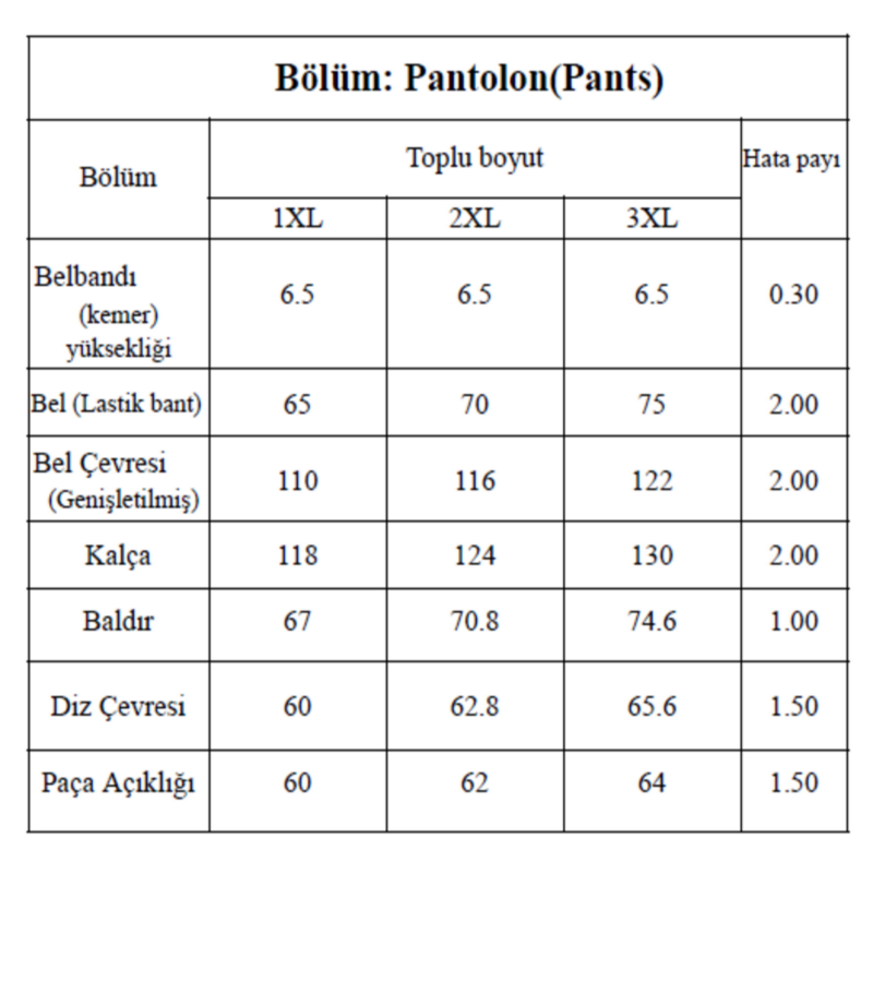 Oversize Çizgili İkili Takım